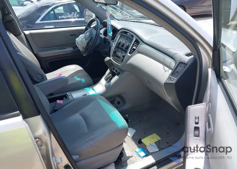 2007 Toyota Highlander V6 from USA, damaged, VIN JTEEP21A570228604